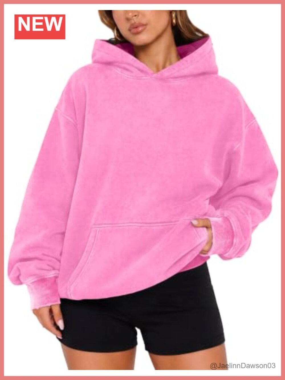 Oversized Acid Wash Hoodie Heavyweight Fleece Cotton Pullover Sweatshirt